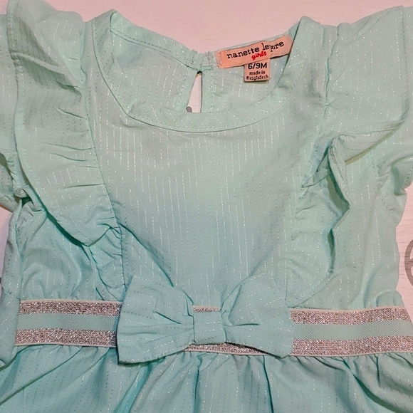 Nanette Lepore/Carters Spring Bundle: Mint Sleeveless Top and Bunny Long Sleeve - Picture 8 of 11